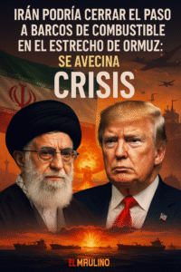 IRÁN PODRÍA CERRAR EL PASO A BARCOS DE COMBUSTIBLE EN EL ESTRECHO DE ORMUZ.