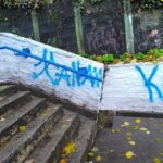 IMPUTADO DEBE PINTAR ESCALERA QUE RAYÓ EN PUERTO MONTT COMO SANCIÓN JUDICIAL INÉDITA