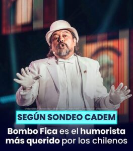 ¡Bombo Fica arrasa como el humorista favorito de los chilenos!