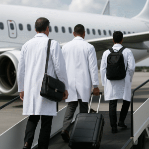 Expulsan a 281 médicos extranjeros por emitir licencias falsas en Chile: más de la mitad son de Colombia.