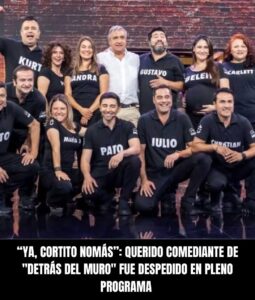 📺 Impacto en la TV: comediante de “Detrás del Muro” fue despedido en vivo y sin aviso previo