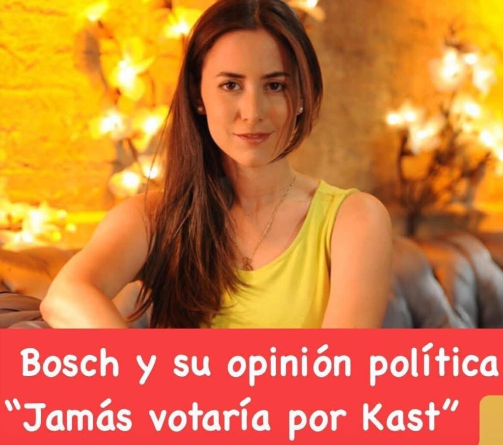 🫵 Lorena Bosch y su tajante opinión política: “A mí no me puede dar lo mismo por quién votar. Jamás en mi vida votaría por Kast”